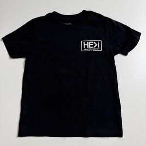 HE>I short sleeve tshirt Hawaii youth medium black